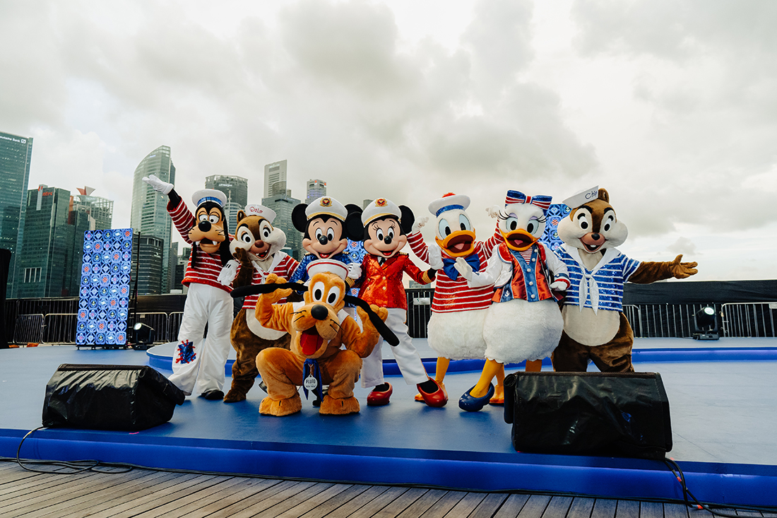 Disney Cruise Line Marina Bay SkyShow